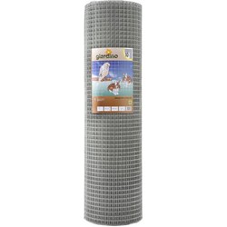 Gelast gaas verzinkt 12.7 mm x 0.65 mm - Giardino