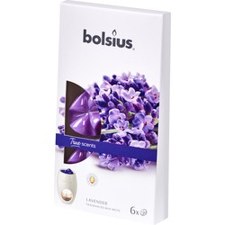 Waxmelts pack 6 True Scents Lavendel - Bolsius
