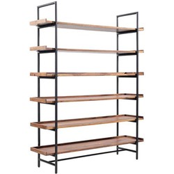 Tower living Taviano wall rack 6 shelves 140x40x180