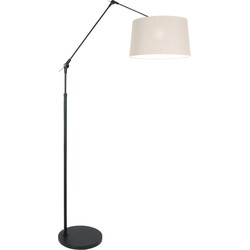 Moderne Vloerlamp Luxora Grijs