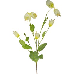 Greenmoods Kunstbloem Fritillary - Fritillaria - Nep plant - 1 Stuk - 81cm - Wit -