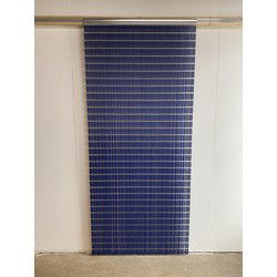Vliegengordijn Donkerblauw recht - kant en klaar 92 x 209