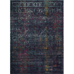 Safavieh Traditioneel Geweven Binnen Vloerkleed, Granada Collectie, GRA351, in Blauw & Multi, 201 X 274 cm