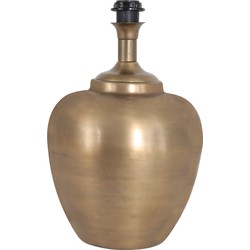 Bronzen vaaslamp Steinhauer Brass Wit