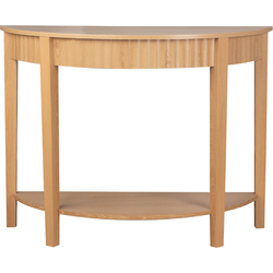 Afgeronde console met golfeffect en 2 niveaus, hoogte 76 cm  BOLOGNE