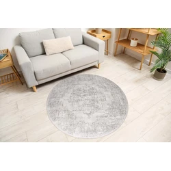 Burano Rond Taupe vloerkleed - Vintage - Burano Rond Taupe vloerkleed - Vintage