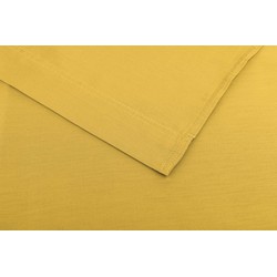 Zo!Home Laken Satinado sheet Ochre Gold 270 x 290 cm