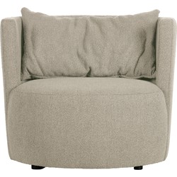 vtwonen Explore Fauteuil - Boucle - Naturel - 81x96x92