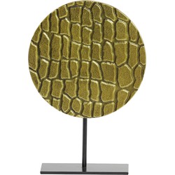 Light&living D - Ornament op voet 36x7,5x51,5 cm PERSEGA antiek brons-zwart