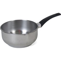 Gerimport Steelpan - RVS - sauspan - 14 cm - voor alle warmtebronnen - Steelpannen