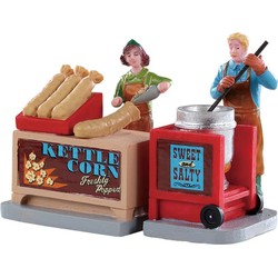 Kettle corn stand set of 2