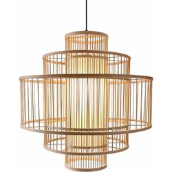 Fine Asianliving Bamboe Hanglamp Handgemaakt Naturel - Lena D50cm