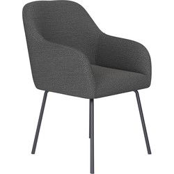 Housecraft Living Otis Eetkamerstoel Metaal Grijs