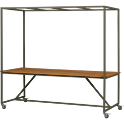 vtwonen Blue Sky Eettafel - Hout - Dust - 200x220x97