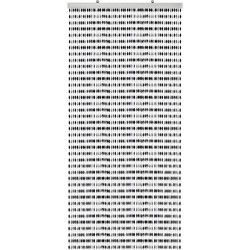 Wicotex Kralengordijn - zwart - 90 x 220 cm - deurgordijn - Vliegengordijnen