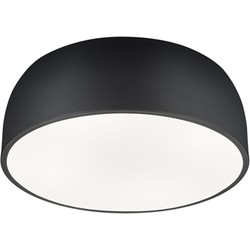 Industriële Plafonnière  Baron - Metaal - Zwarte plafondlampen - 4 lichtpunten - Luxery