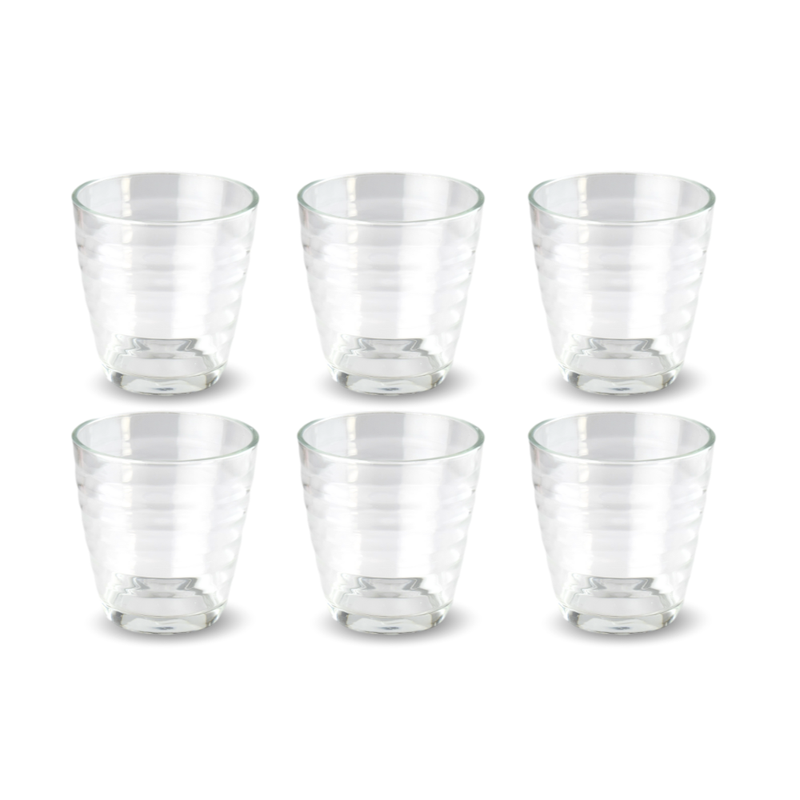 Alpina Waterglazen - Waterglazen - Waterglazen 6 stuks - Waterglas - Drinkglas - Glas - Glazen - Glaasje - Glaasjes - 