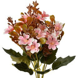 Clayre & Eef Kunstbloem Roze Kunststof