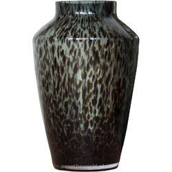 Vase the World Hudson grey cheetah Ø22,5 x H35 cm