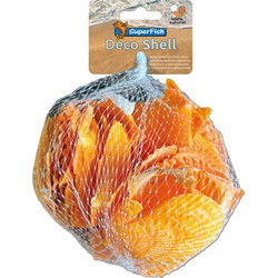 Deco schelp geel 200 gram Superfish