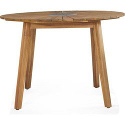 Sens-Line - Bali Tuintafel - Ø100cm - Acaciahout