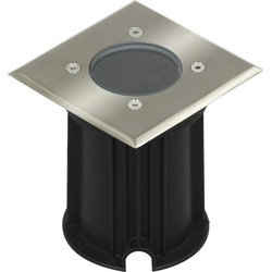 Ranex LED Grondspot Tuinverlichting 3W Waterdicht IP65, Vierkant, Warm Wit