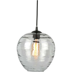 Hanglamp Glamour Globe - Grijs - Ø25cm