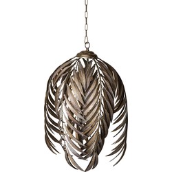 PTMD Mea Hanglamp Palm Bladeren  41 x 41 x 59 cm - Metaal - Goud