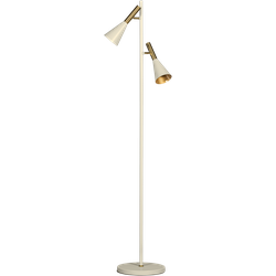 BePureHome Body Vloerlamp - Metaal - Zand/Goud - 158x28x40