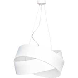 minimalistische hanglamp Martelli Wit 2-lichts