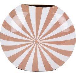 Vaas Candy Swirl - Bruin - 22x5x19cm