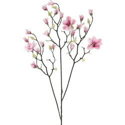 Magnolia branche Osaka pink 123 cm kunstbloem - Nova Nature