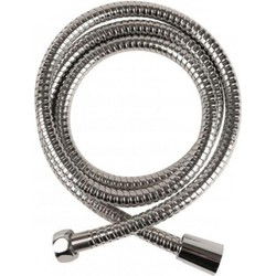Urban Living Badkamer flexibele doucheslang - rvs metaal - zilver - 150 cm - Doucheslangen