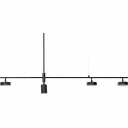 Beliani FOYLE - Hanglamp-Zwart-IJzer