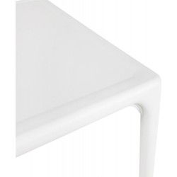 KUIK vierkante eettafel 72x72x72 cm Wit