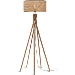 Vloerlamp Java - Bamboe - Ø50x146cm