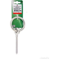 Aanlegring 8mm houdraad rvs