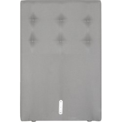 Boxspring hoofdbord | stof Inari grijs 91 | 90 cm geknoopt