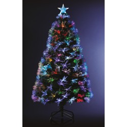 Feeric lights and christmas - fiber kerstboom - H90 cm - met licht - Kunstkerstboom