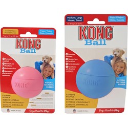 KONG hond Puppy ball met gat small (diameter 6 cm)