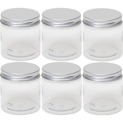 6x Mini weckpotje/inmaakpotje 100 ml van kunststof - Weckpotten