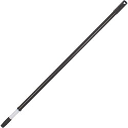 Brumag Telescoopsteel - ramenwassen - 150 cm - zwart - kunststof - Telescoopstelen