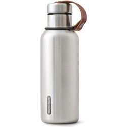 Zwarte Black+Blum Geïsoleerde Waterfles - 0,5 liter - Zwart