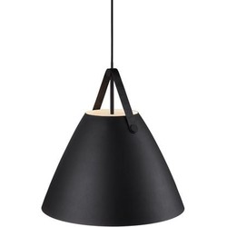 Scandinavische hanglamp wit, zwart of beige 48 cm Ø