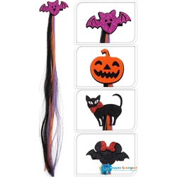 Halloween Hairextensions 4Ass