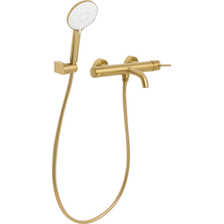 MELIQUINA - Wandgemonteerde badmengkraan - Goud - Messing
