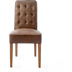 Riviera Maison Cape Breton Dining Chair, pellini, coffee