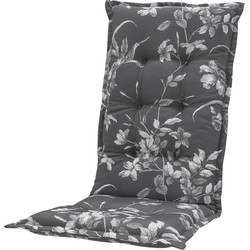 Madison - Hoge rug - Rose grey - 123x50 - Grijs