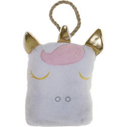 Items Deurstopper Eenhoorn/unicorn - lichtblauw - 1 kilo gewicht - Deurstoppers