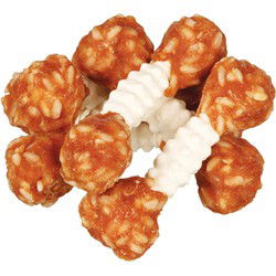TRIXIE DENTA FUN CHICKEN CHEWING DUMBBELLS 6 ST 100 GR